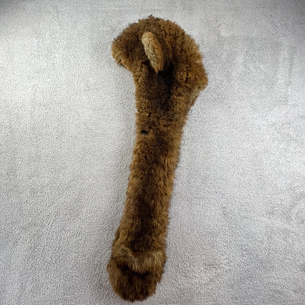 SpiritHoods Grizzly Bear Galaxy Collector Edition Faux Fur Hood Scarf Brown Rave - Picture 12 of 16